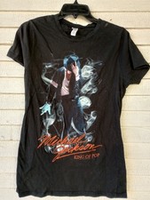 00s Vintage MICHAEL JACKSON * King Of Pop * 2009 T-Shirt - Ladies XL
