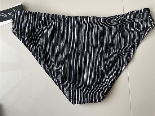 La Blanca Damen seitlich gerafft Hipster Bikini Badeanzug Unterteil, schwarz, 14 - Bild 3 von 4