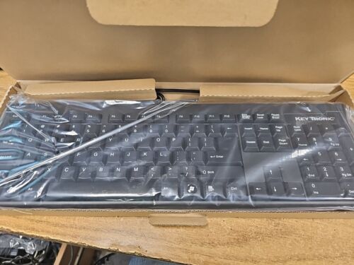 NEW KEYTRONIC KT400U2 USB KEYBOARD.LIGHTWEIGHT SLIMLINE #P23 - Picture 2 of 2
