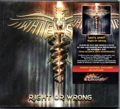 WHITE SPIRIT Right or wrong CD NWoBHM