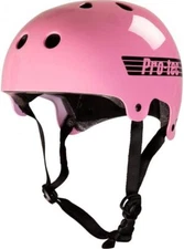 PRO-TEC HELMET CLASSIC CERTIFIED GLOSS PINK PROTEC OLD SKOOL