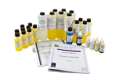 Forensic Toxicology Lab Kit (Materials for 30 Groups of Students)
