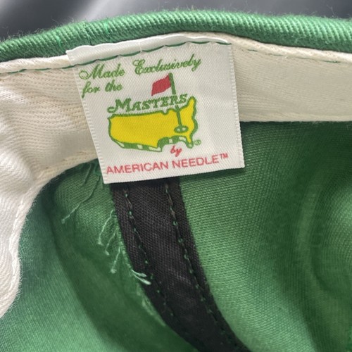The Masters American Needle Green Strapback Mütze Kappe Made in USA Augusta National - Bild 11 von 17