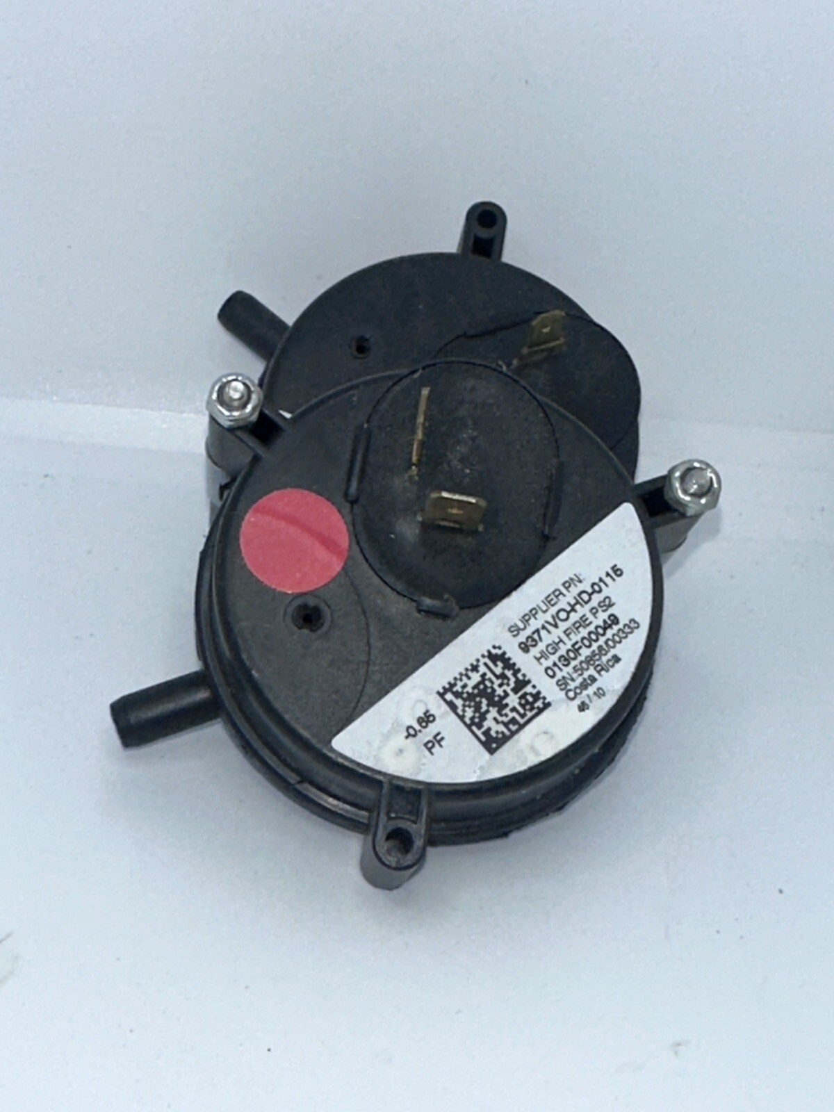 9371VOHD0115 LOW AND HIGH FURNACE PRESSURE SWITCH eBay
