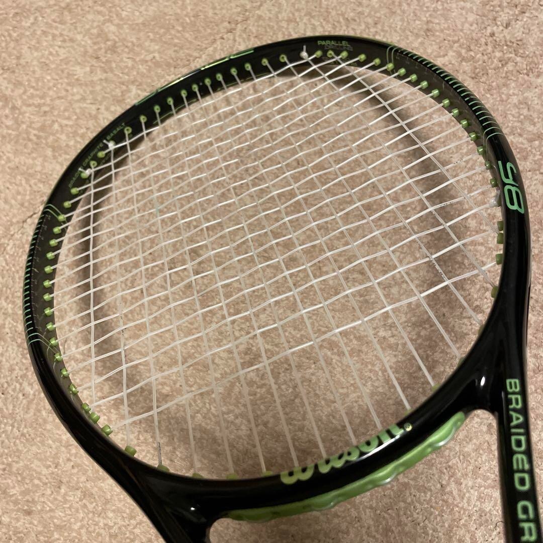 ［格安］Wilson BLADE 98（304g／G2） v5 Wilson BLADE 98 V5 16×19 Tennis Racquet - Grip 4 1/4 (G2