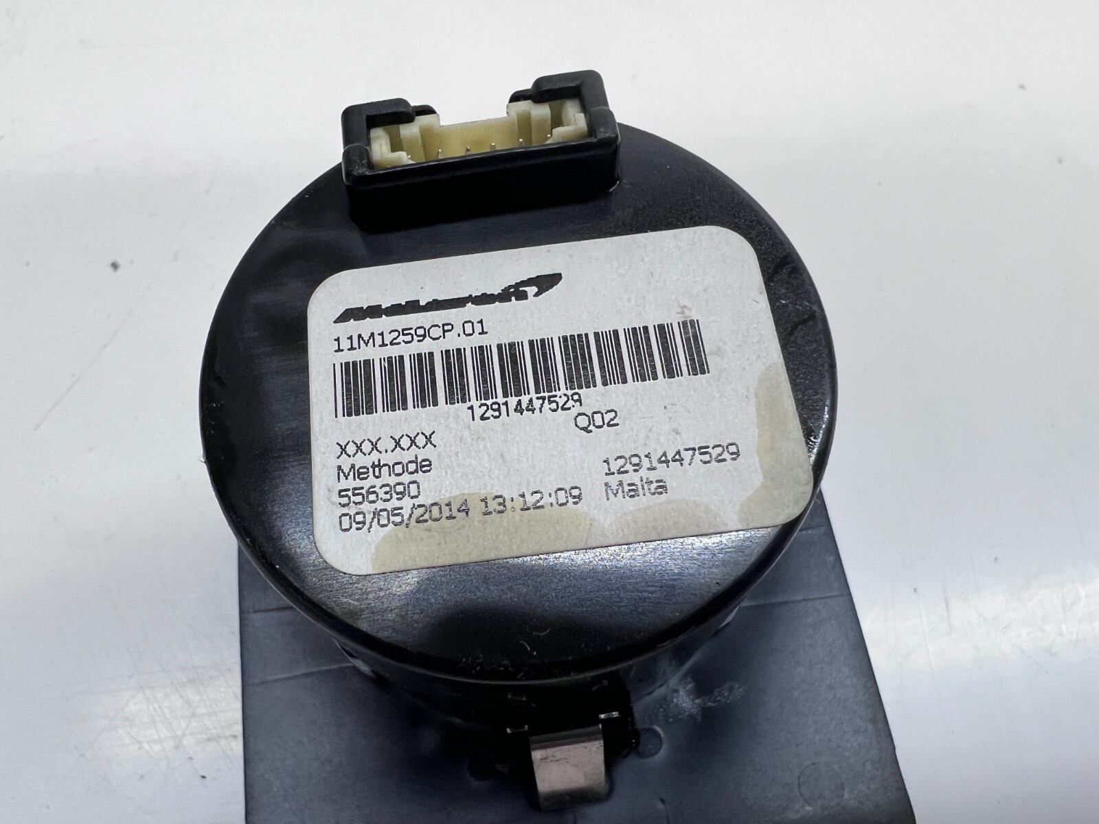 MCLAREN MP4 12C HEADLIGHT CONTROL SWITCH KNOB OEM 11M1259CP01
