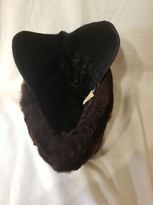 Vintage Gerb of Canada Brown Winter Hat with Fold out Ear  display picture 1