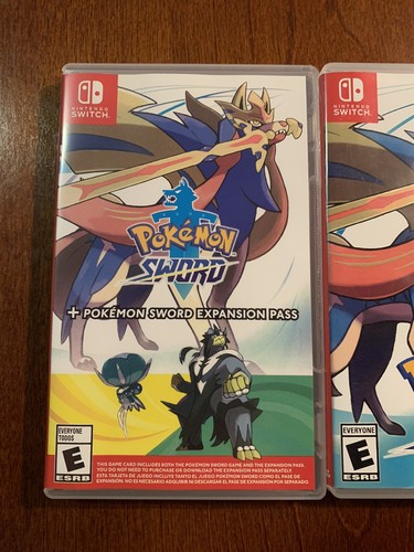 Pokemon Sword + Pokemon Sword Expansion Pass - Nintendo Switch / NO GAMES - Zdjęcie 2 z 10