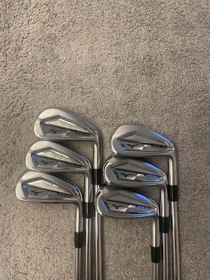 Mizuno JPX 921 フォージドアイアン6本 JPX 925 FORGED アイアン 単品(No.5、GW)(TRAVIL 85