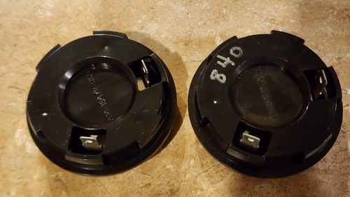 2x Lot Freightliner Black Horn Button P/N: A14-15472-000 - Foto 2 di 3