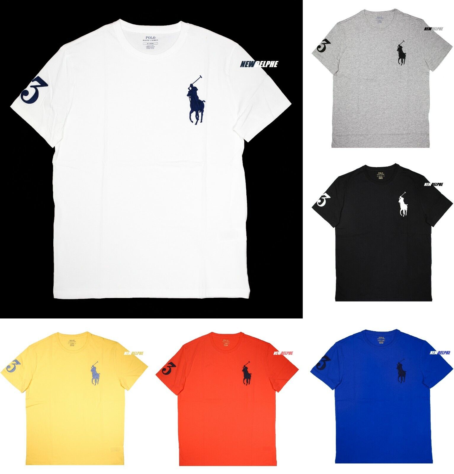 Top 71+ imagen polo ralph lauren tee shirts - Thptnganamst.edu.vn