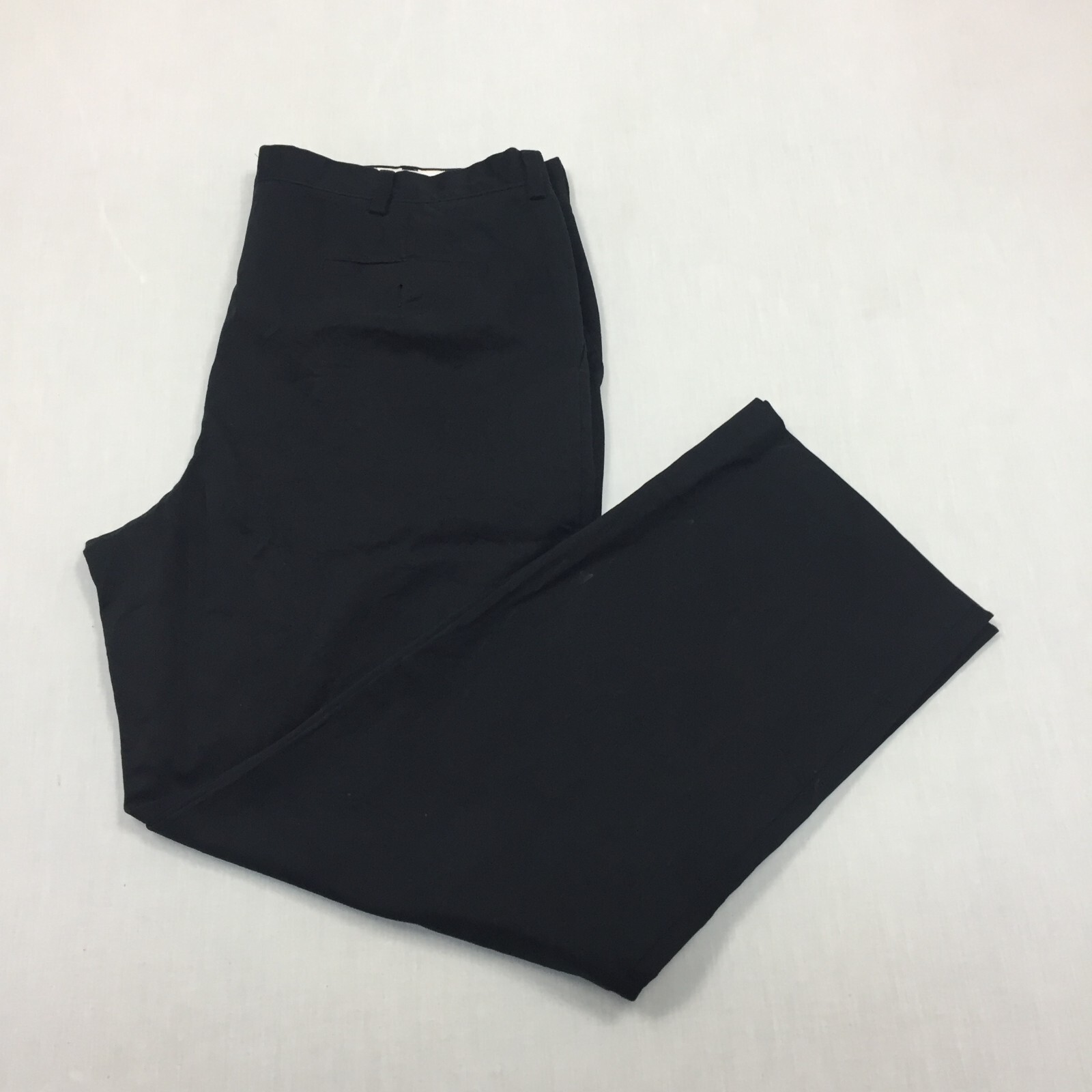 Dockers D3 Chino Trousers Cotton Pants Straight Fit Mens Size 40W 32L Black