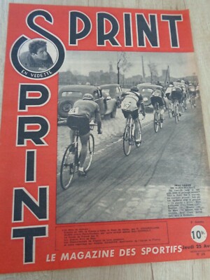  SPRINT N 25 von 1946 FRANKREICH / WALES - PARIS ROUBAIX - BOXMEISTERSCHAFT