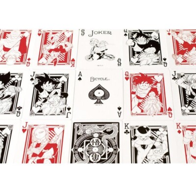 Bicycle Playing Cards Dragon Ball Z Design Sealed from Japan | eBay