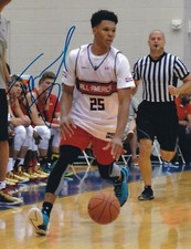 Trevon Duval Duke Blue Devils SIGNED 8x10 PHOTO AUTOGRAPHED / Bucks