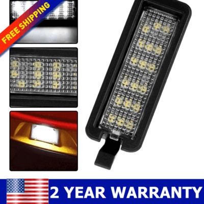 Replacement LED License Plate Lamp for Dodge Challenger 2015-2022 2PCS White 12V