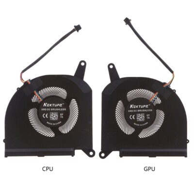 Original CPU GPU Fan Cooler Radiators for AERO 15 OLED 17 RX7G RP75XA RP77 RP75W