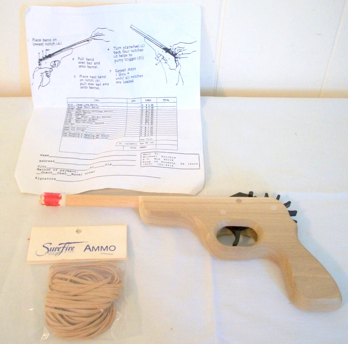 How To Make A Clothespin Luger Rubberband Gun 12 Steps, 55 OFF