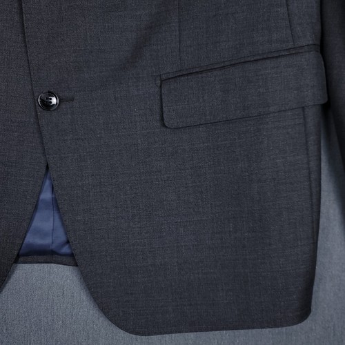 SuitSuppy Blazer Mens 46 US 56 EU Gray Wool Perennial Napoli Super 110s Jacket - Picture 6 of 18