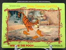 WINNIE THE POOH Disney Character Card Club  Amada Made In JAPAN 1997 PO-04