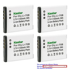 Kastar Replacement Battery Pack for Olympus Li-70B Olympus FE-4020 D-745 Camera