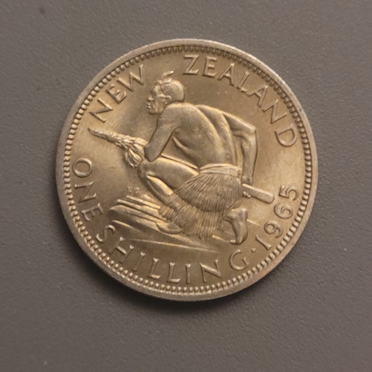 1965 New Zealand 1 One Shilling Coin - Copper-Nickel | eBay
