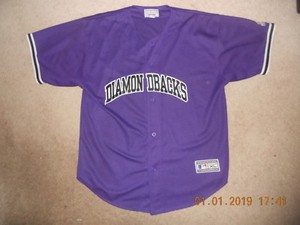 purple diamondbacks shirt