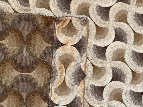 OSBORNE & LITTLE Schwalbenschwanz Metallic Jacquard Geometrisch Trevira Panel 2+ Yards Neu - Bild 3 von 5