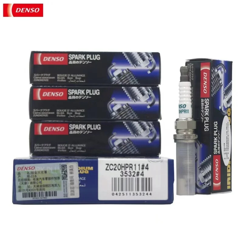 4PCS DENSO ZC20HPR11 3532 Platinum Spark Plug For Mazda Mazda 6