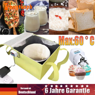 Brot Gärbox Sauerteig Heizung Teigbox für Hobbybäcker Faltbare Bread Gärmaschine