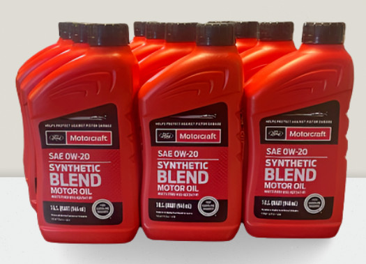 Motorcraft 0w20 Synthetic Blend Motor Oil 12/1qt XO-0W20-Q1SP 