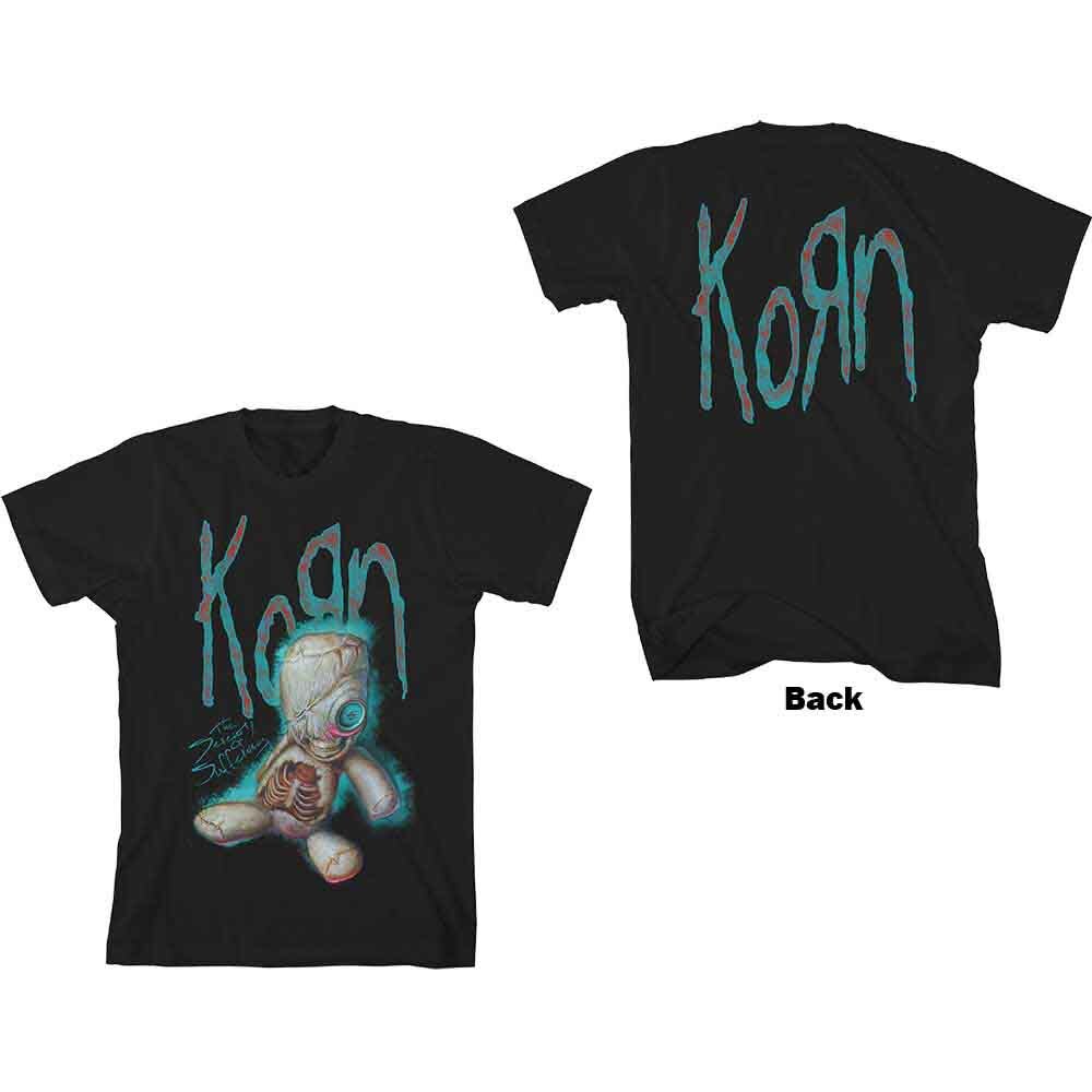 Korn Unisex T-Shirt: SoS Doll (Back Print) (Large) - Image 2