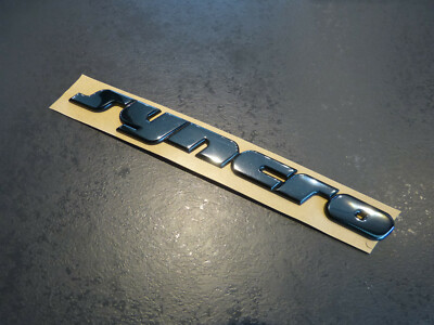 Original VW Schriftzug Emblem syncro VW Bus T4 Heckklappe CHROM 701853675A