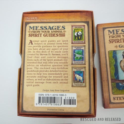 Messages from Your Animal Spirit Guides Oracle Cards : A 44-Card Deck and... - Picture 7 of 7