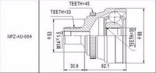 Joints Audi 80