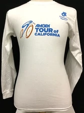 AMGEN TOUR OF CALIFORNIA CYCLING BICYCLE CHAMPIONSHIP LONG SLEEVE T-SHIRT SM M16