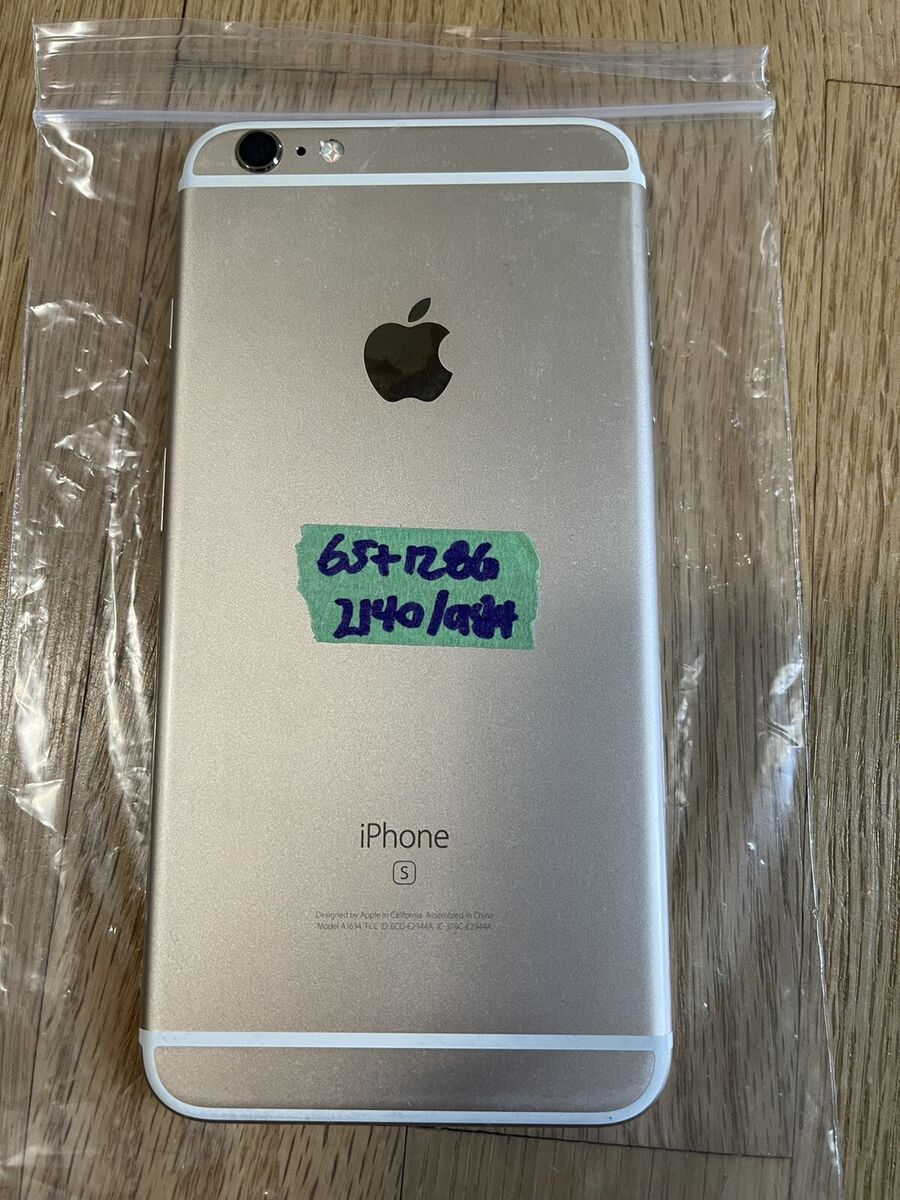 IOS 11.4.1 Apple iPhone 6s Plus UNLOCKED 128GB Gold White IOS 11.4.1 Apple iPhone 6s Plus UNLOCKED 128GB Gold White
