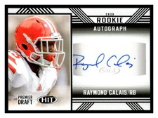 RAYMOND CALAIS 2020 SAGE HIT A41  AU  Rookie Autographs Black  Auto
