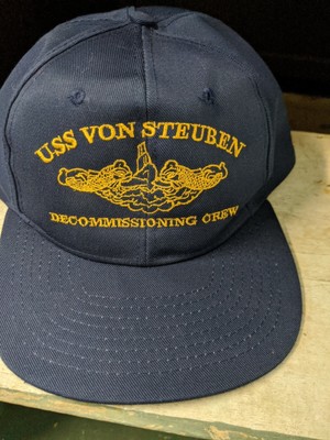 USS VON STEUBEN SSBN-632 SUBMARINE NAVY W/ ANCHOR* SHIRT USS VON STEUBEN SSBN-632 SUBMARINE NAVY W/ ANCHOR* SHIRT