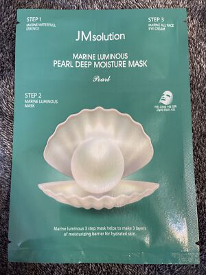 INTRODUCTORY OFFER JM Solution Marine Luminous Pearl Deep Moisture Mask 1 SHEET