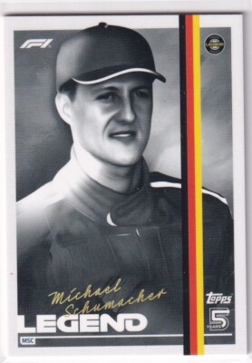 Topps F1 Turbo Attax 2024 Formel 1 MSC Michael Schumacher Legend