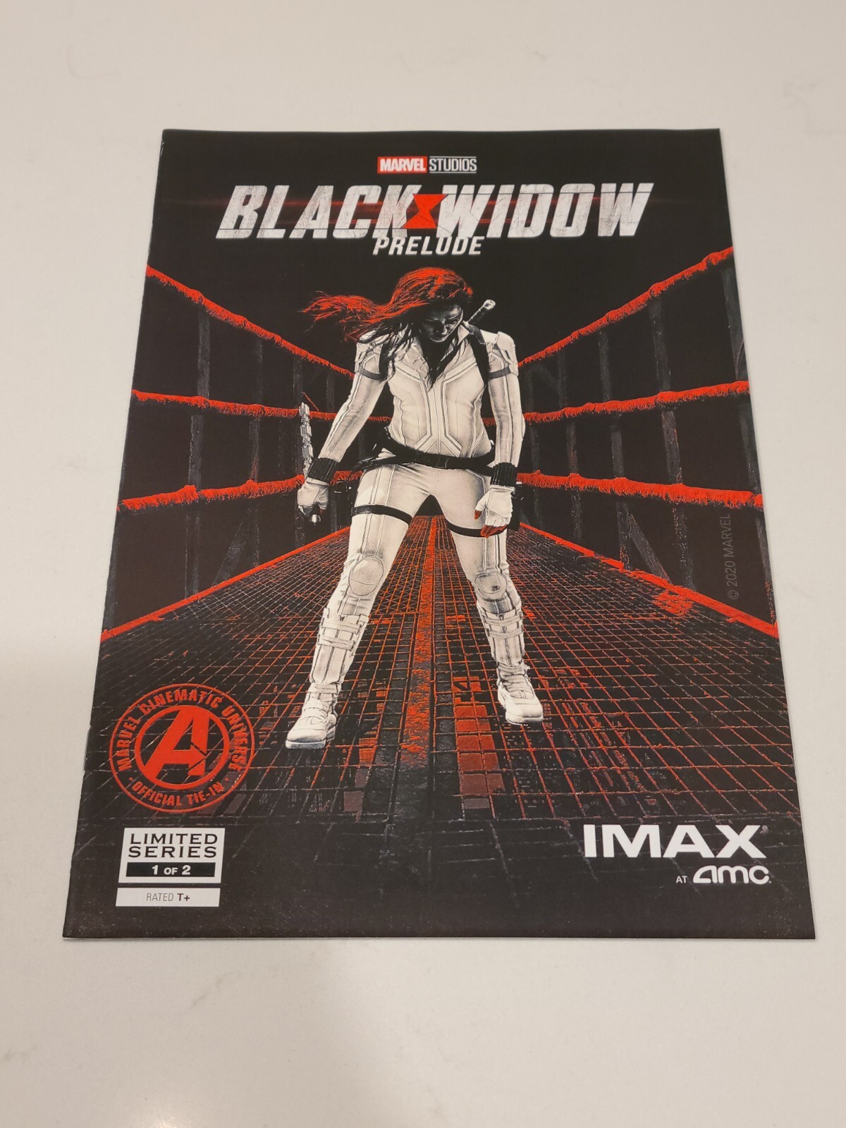 Marvel Black Widow Prelude (2021) #1 AMC IMAX Exclusive Comic Book w/ protector