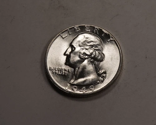 1949-D Washington Quarter * Gem BU++ * 90% Silver * XXQ778