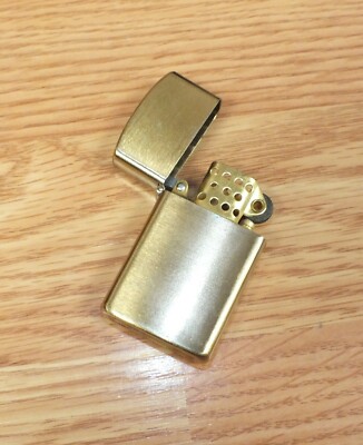 flip top cigarette lighter Vintage Gold Toned Continental Flip Top Cigarette Lighter **Made In Japan**