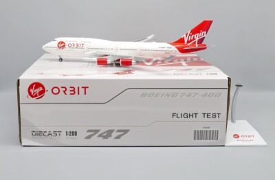 RBF現貨 JC 金屬 1/200 Virgin Orbit 747-400 Flight Te XX20281 *FREE