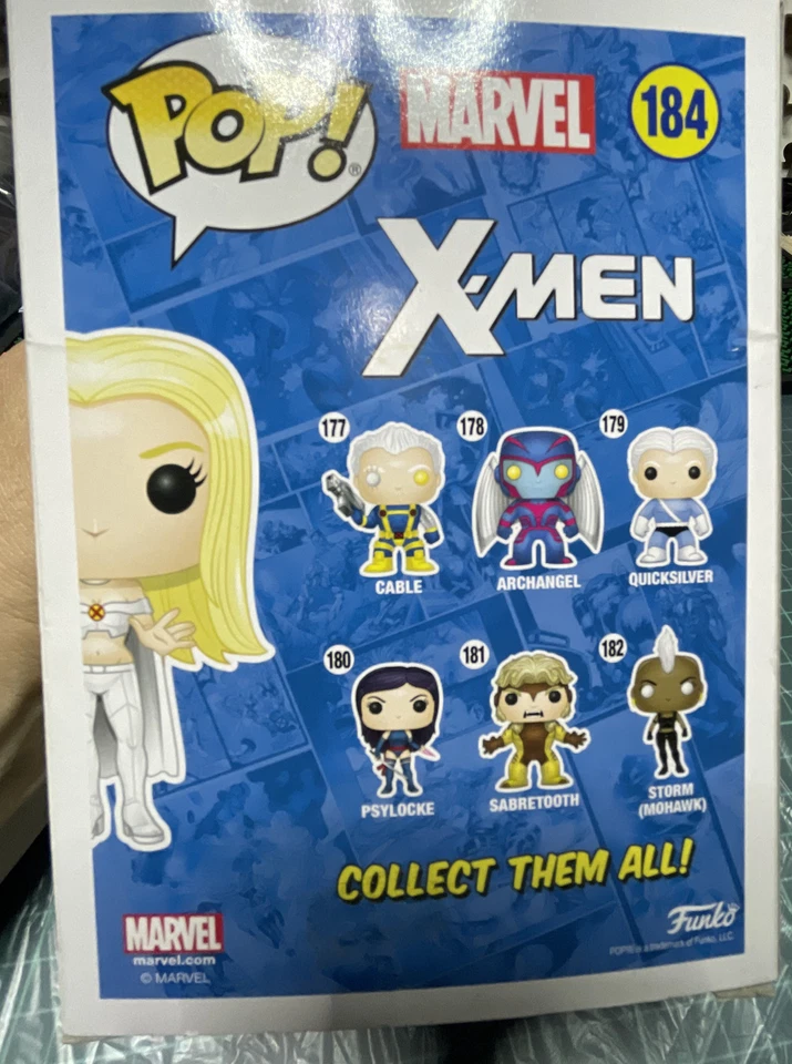 funko pop marvel  184 Emma Frost edicion limitada - Imagen 3 de 4