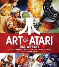 Art of Atari by Ernest Cline, Robert V. Conte and Tim Lapetino (2016, Hardcover)