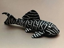 L333 Laberinto Cebra Pleco Pez PVC Mini Figura Figura Modelo