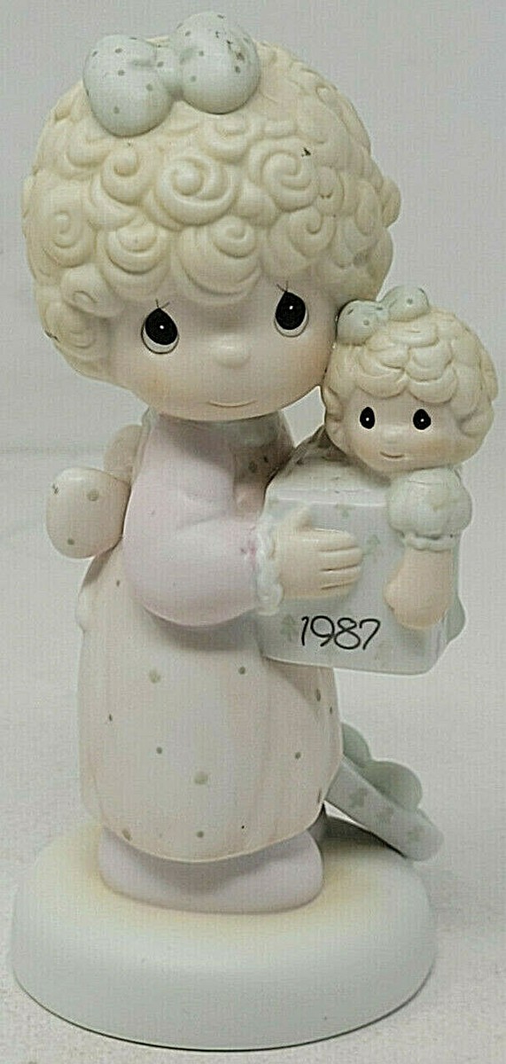 Precious Moments Love Is The Best Gift Of All Enesco 1987 Issue