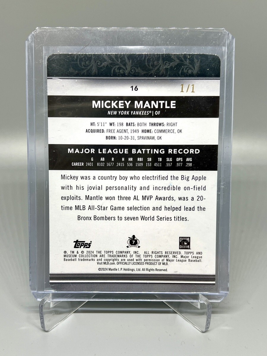 1枚限定TOPPS MUSEUM COLLECT YANKEES 試合着用 Amazon | 2024 Topps Museum Collection Baseball Hobby